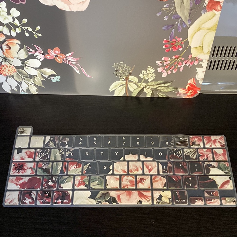 Mosiso MacBook Pro 10 plastic Floral Case